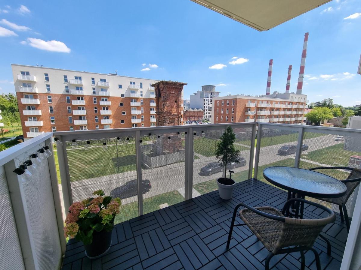 Apple Apartments - Wroblewskiego Prywatne Miejsce Parkingowe Лодзь Экстерьер фото